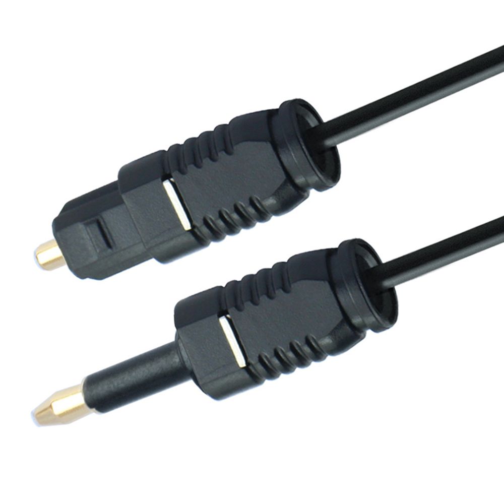 Optical Audio Cable Toslink Gold Plated - Cable de audio con conector chapado