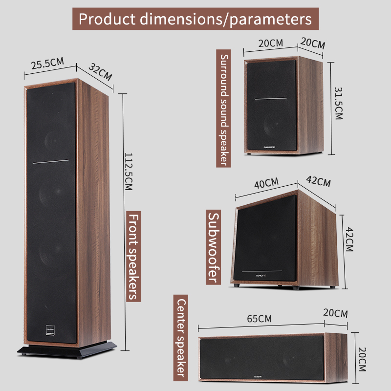 Home Theater System 7.1 Surround Sound - Sistema de Cine en Casa de