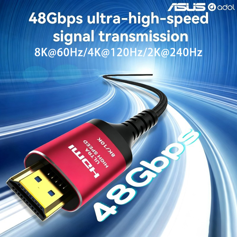 Hdmi 2.1 Cable 8K 60Hz 48Gbps Earc - Cable HDMI 2.1 de ultra alta