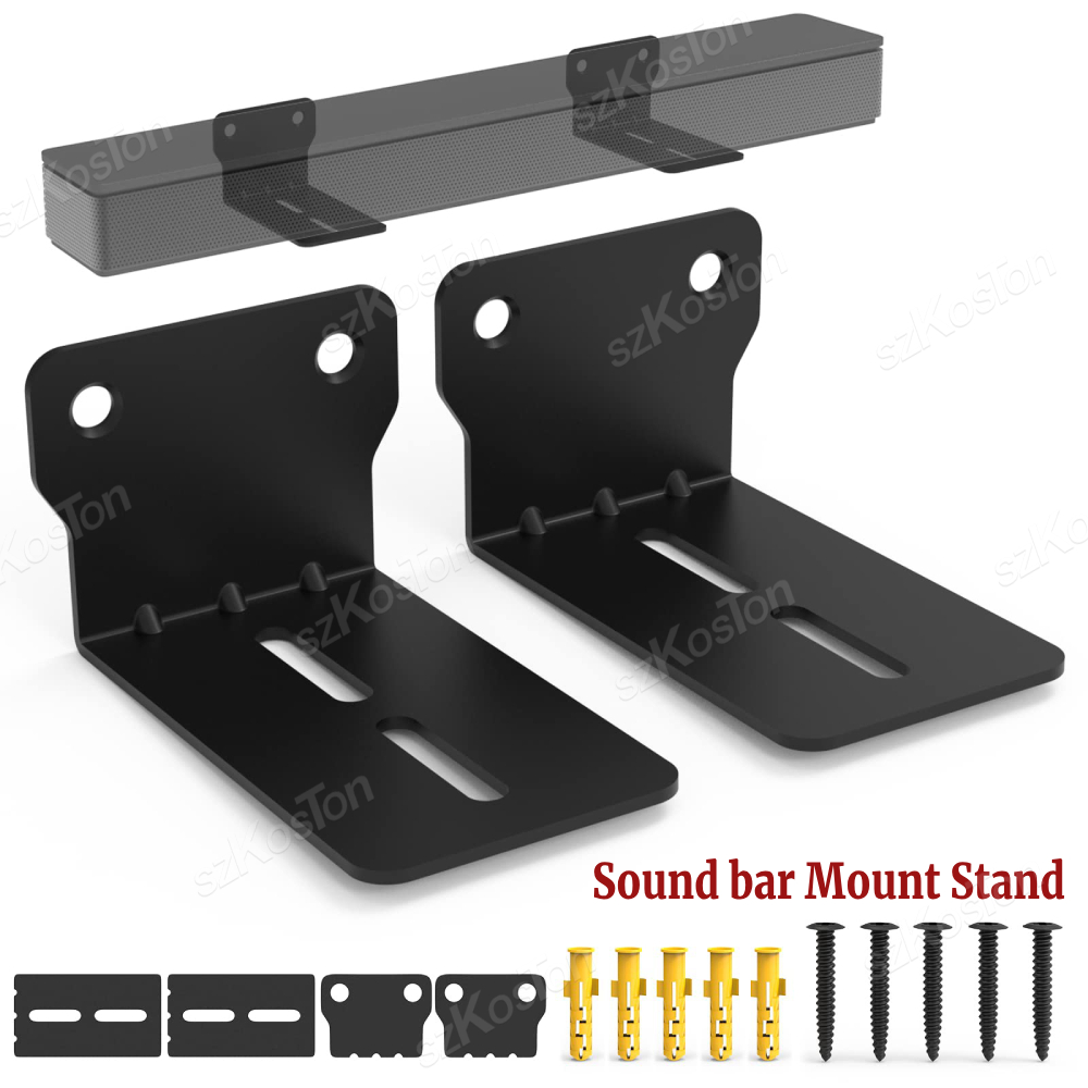 Soundbar Wall Mount Bracket Universal - Soportes de pared para barra de