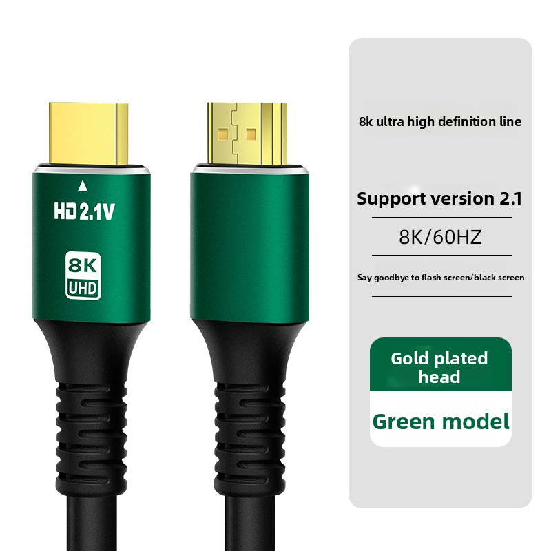 Hdmi 2.1 Cable 8K 60Hz 48Gbps Earc - Cable de vídeo 8K compatible con
