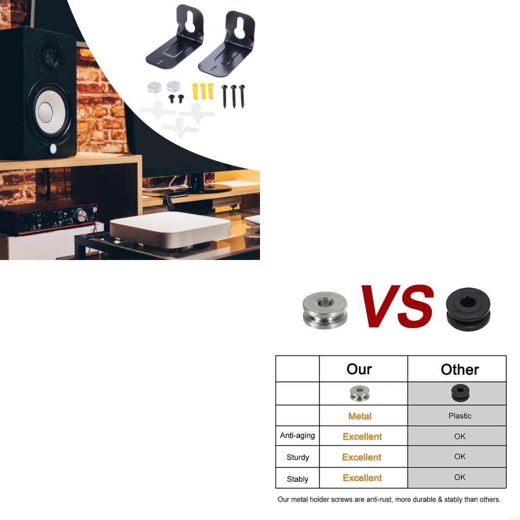 Soundbar Wall Mount Bracket Universal - Soporte montaje en pared ajustable 193A