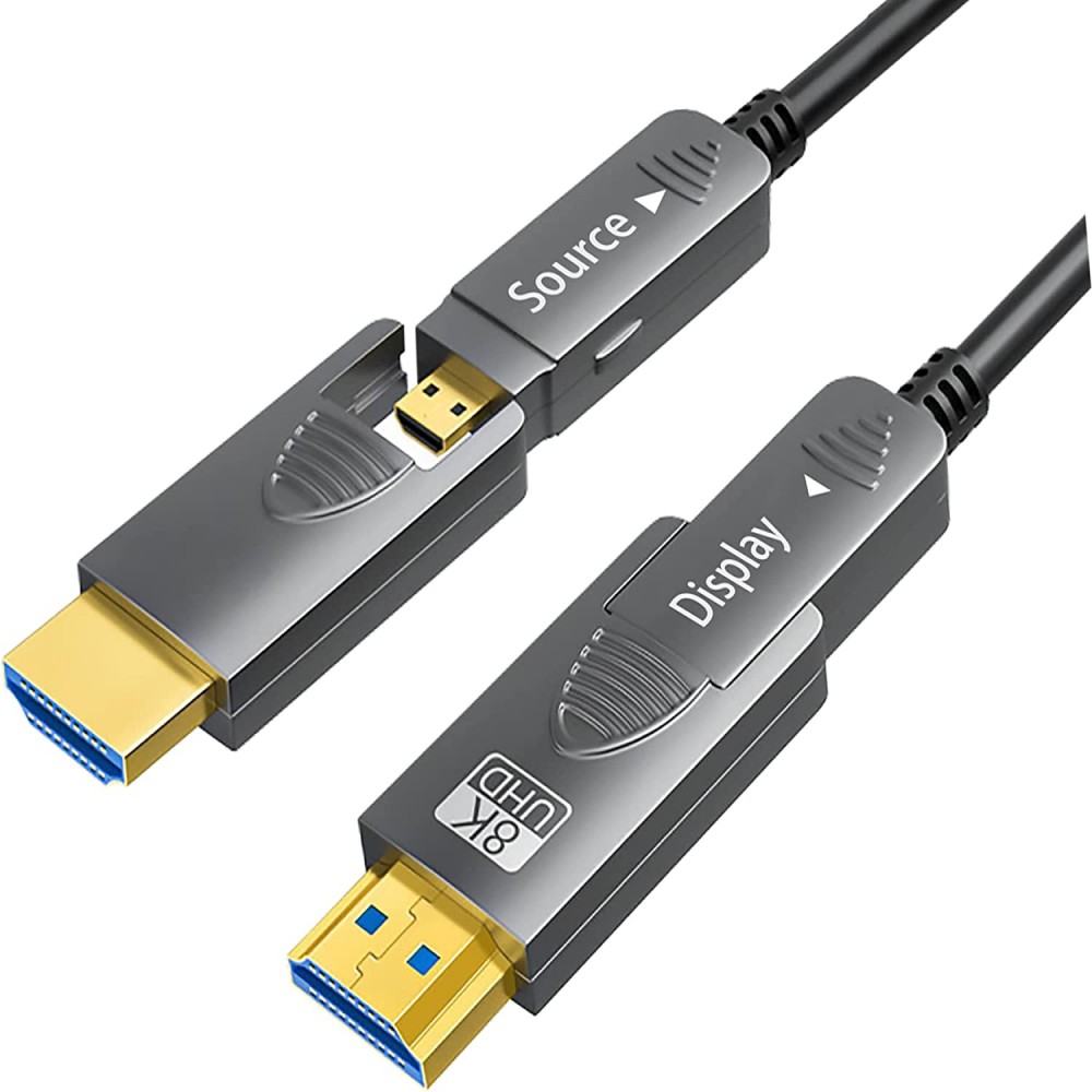 Hdmi 2.1 Cable 8K 60Hz 48Gbps Earc - Cable HDMI 2.1 de Fibra Óptica