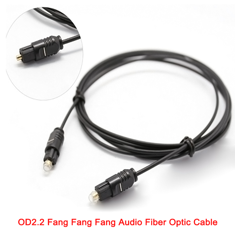 Optical Audio Cable Toslink Gold Plated - Para Toslink Cable de Audio óptico