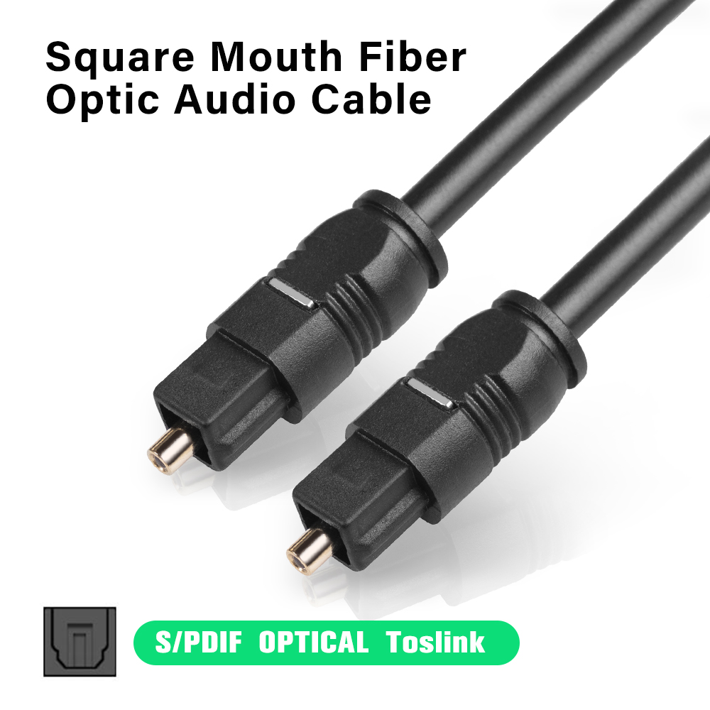 0,5 m 1m 1,5 m 2m 3m Cable de  - Optical Audio Cable Toslink Gold Plated reseña y precio
