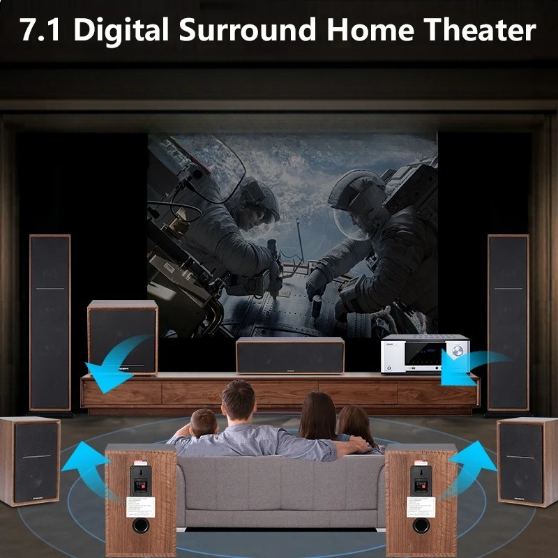 Sistema de Cine en Casa de Mad - Home Theater System 7.1 Surround Sound reseña y precio