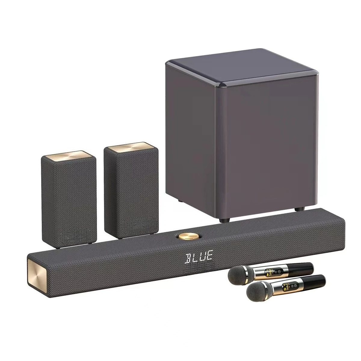 Barra de sonido de cine en cas - Soundbar With Wireless Subwoofer 5.1Ch reseña y precio