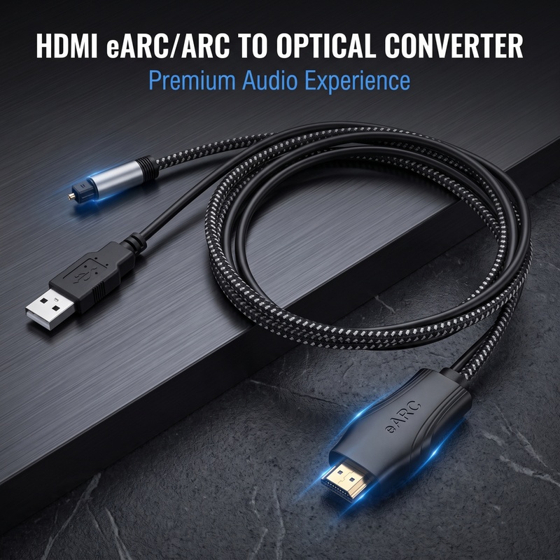 Cable Extractor de Audio HDMI  - Dolby Atmos Soundbar Hdmi Earc reseña y precio