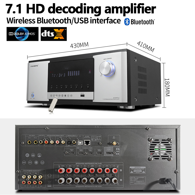 Sistema de Cine en Casa 7.1 Em - Home Theater System 7.1 Surround Sound reseña y precio