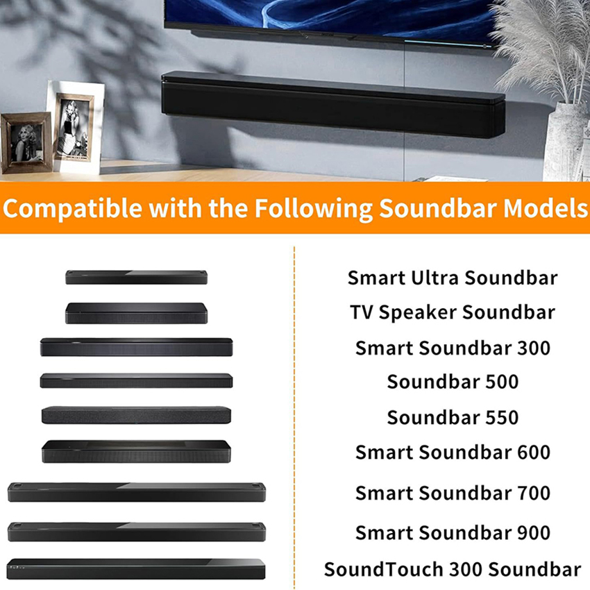 Soportes de Montaje para Barra - Soundbar Wall Mount Bracket Universal reseña y precio