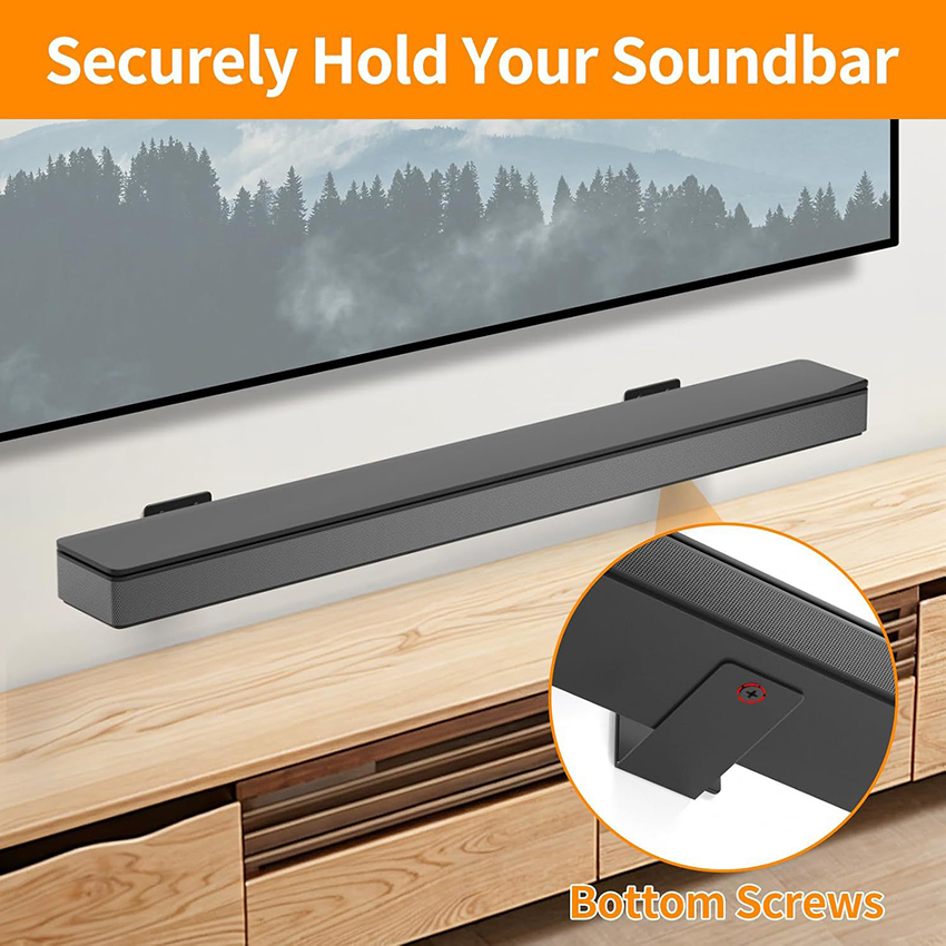 Soportes de Montaje para Barra - Soundbar Wall Mount Bracket Universal reseña y precio