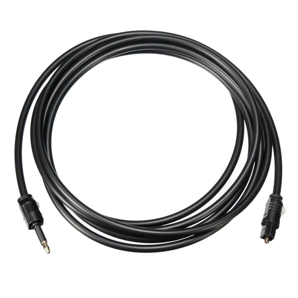 Cable de Audio Toslink con enc - Optical Audio Cable Toslink Gold Plated reseña y precio