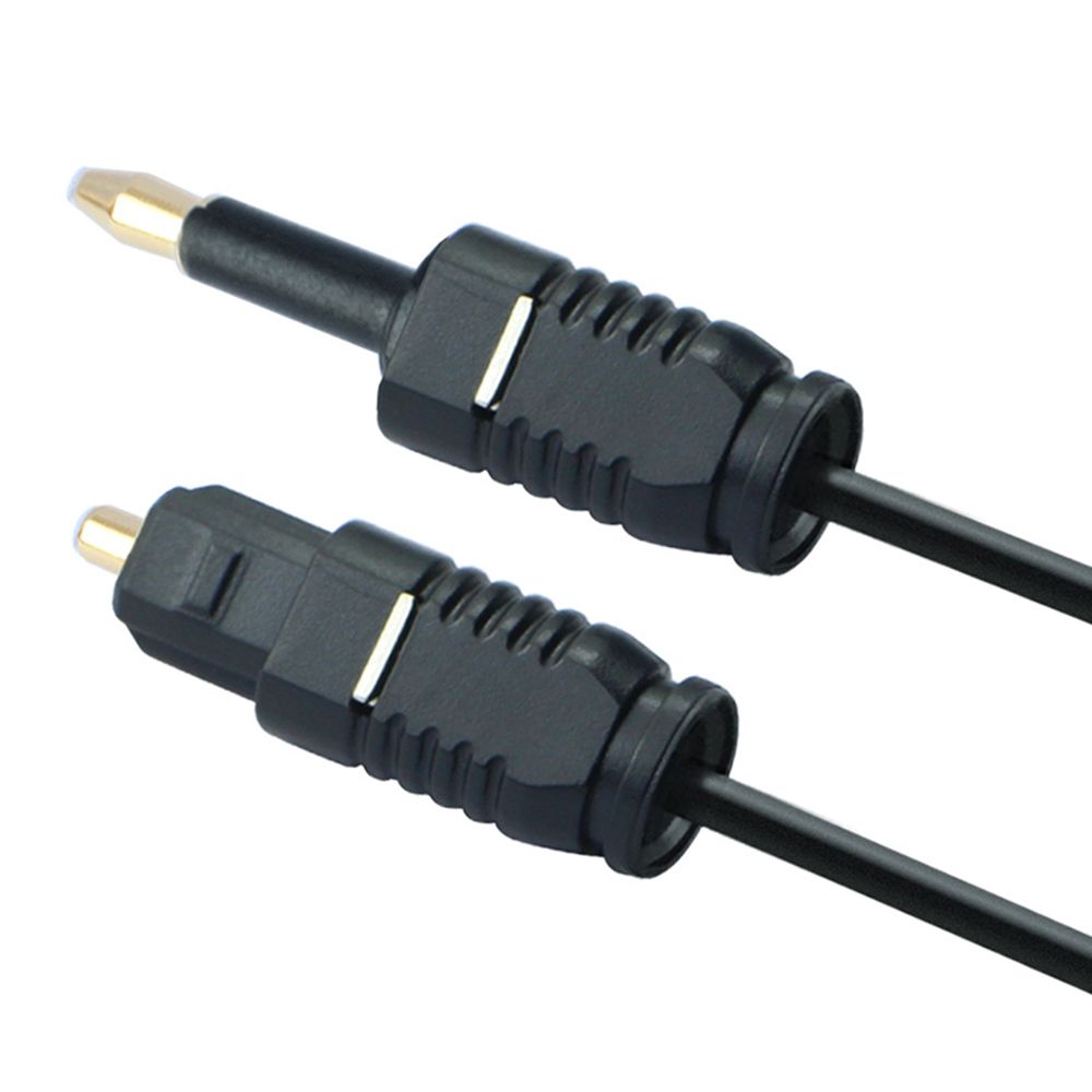 Cable de Audio Toslink con enc - Optical Audio Cable Toslink Gold Plated reseña y precio