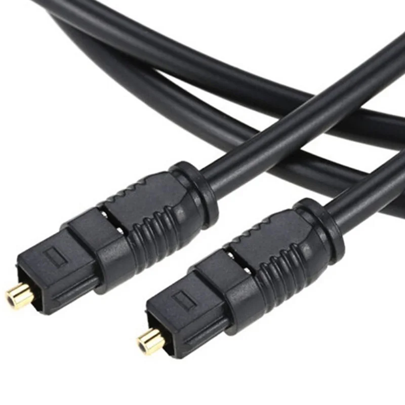 Cable de Audio de fibra óptica - Optical Audio Cable Toslink Gold Plated reseña y precio