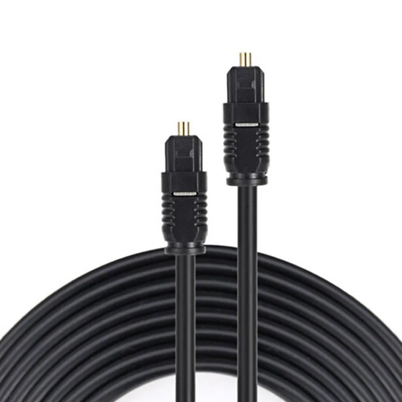 Cable de Audio de fibra óptica - Optical Audio Cable Toslink Gold Plated reseña y precio