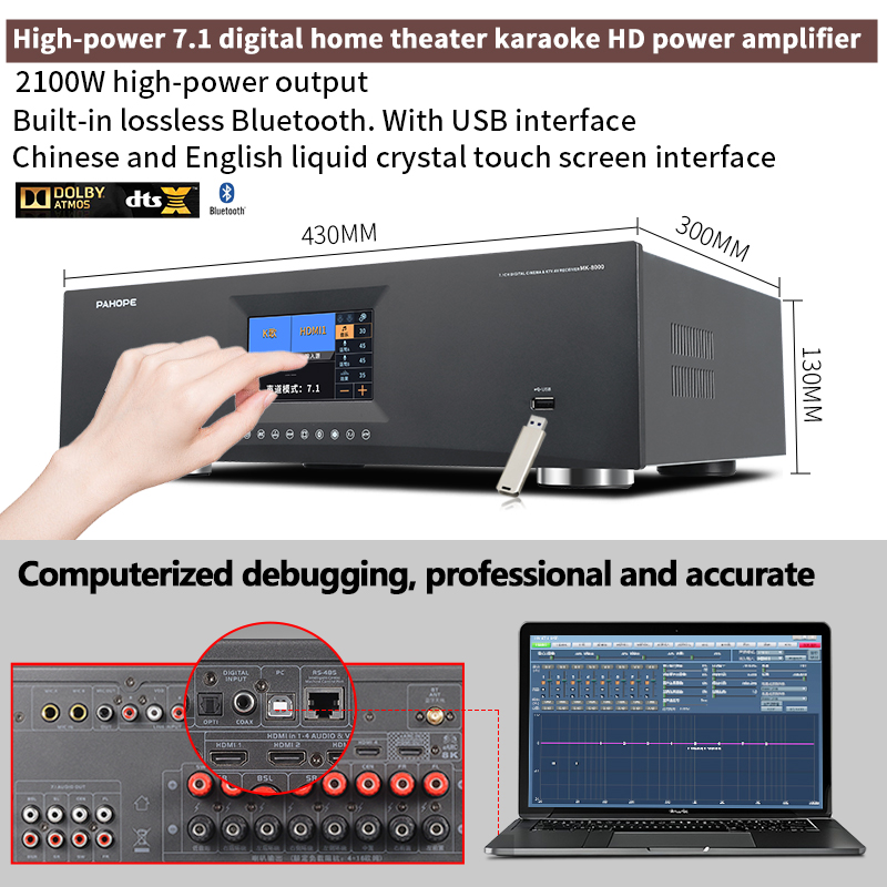 Sistema de Cine en Casa 7.1 co - Home Theater System 7.1 Surround Sound reseña y precio