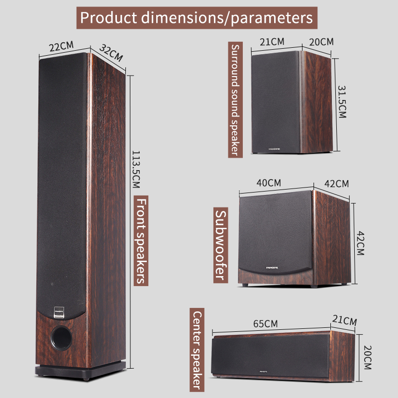 7.1 Sistema de cine en casa de - Home Theater System 7.1 Surround Sound reseña y precio