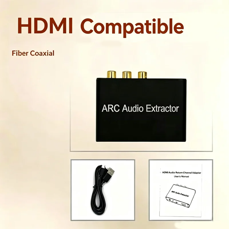 Extractor de audio 4K compatib - Dolby Atmos Soundbar Hdmi Earc reseña y precio