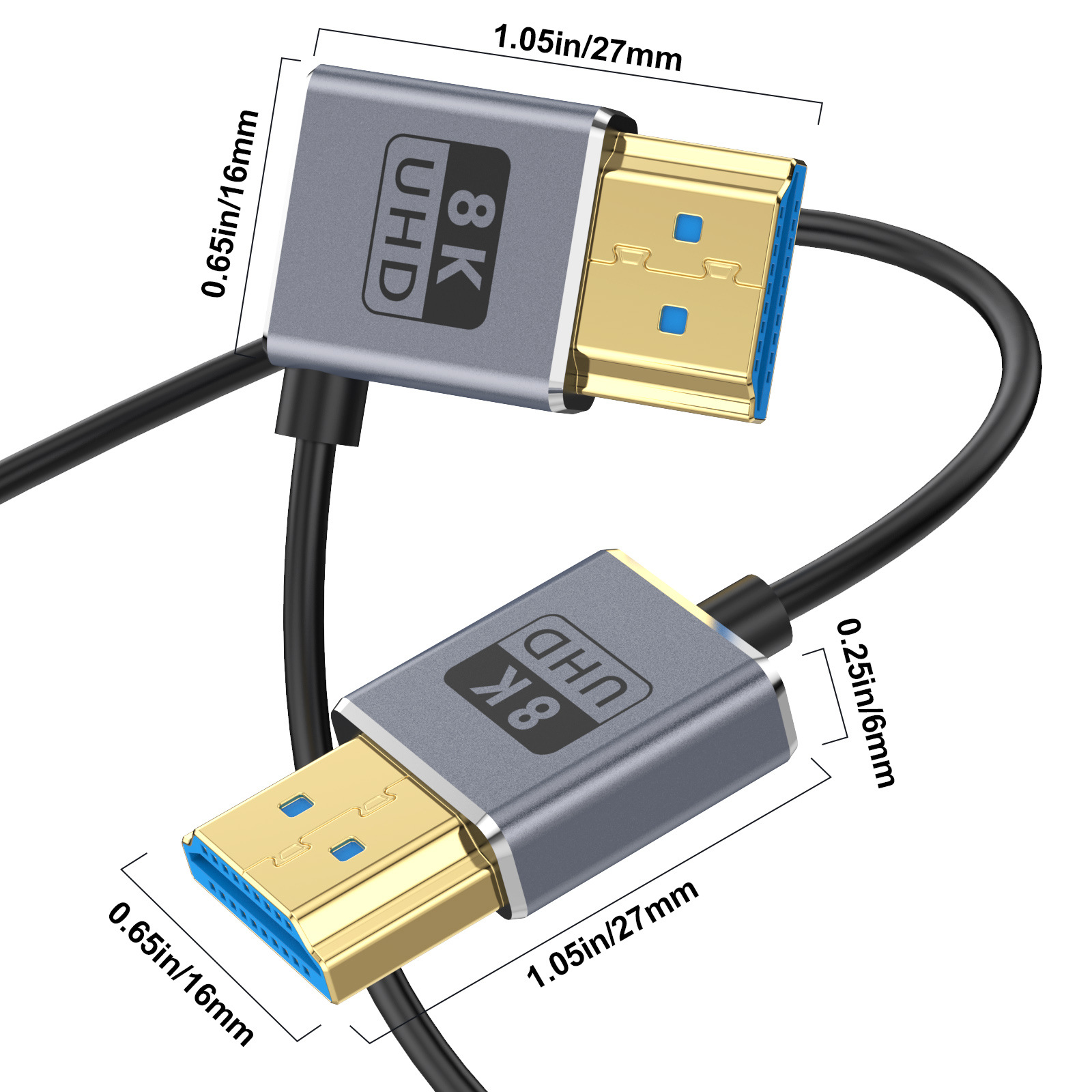 Cable Coaxial HDMI 8K HDMI 2,1 - Hdmi 2.1 Cable 8K 60Hz 48Gbps Earc reseña y precio