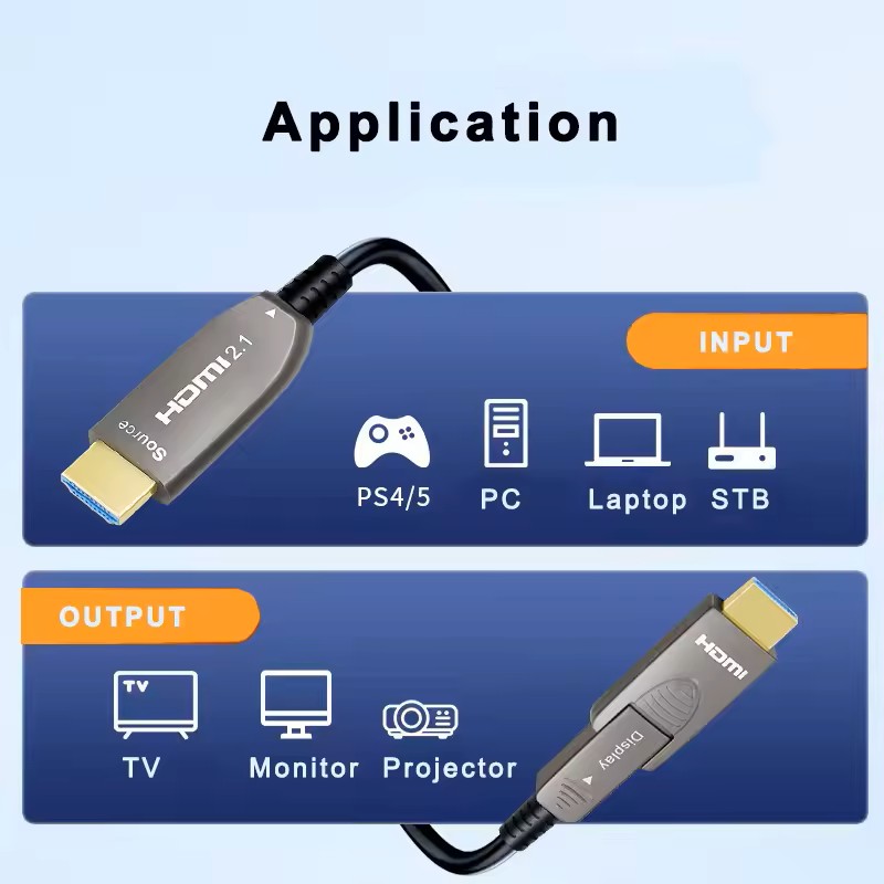 8K fibra óptica desmontable HD - Hdmi 2.1 Cable 8K 60Hz 48Gbps Earc reseña y precio