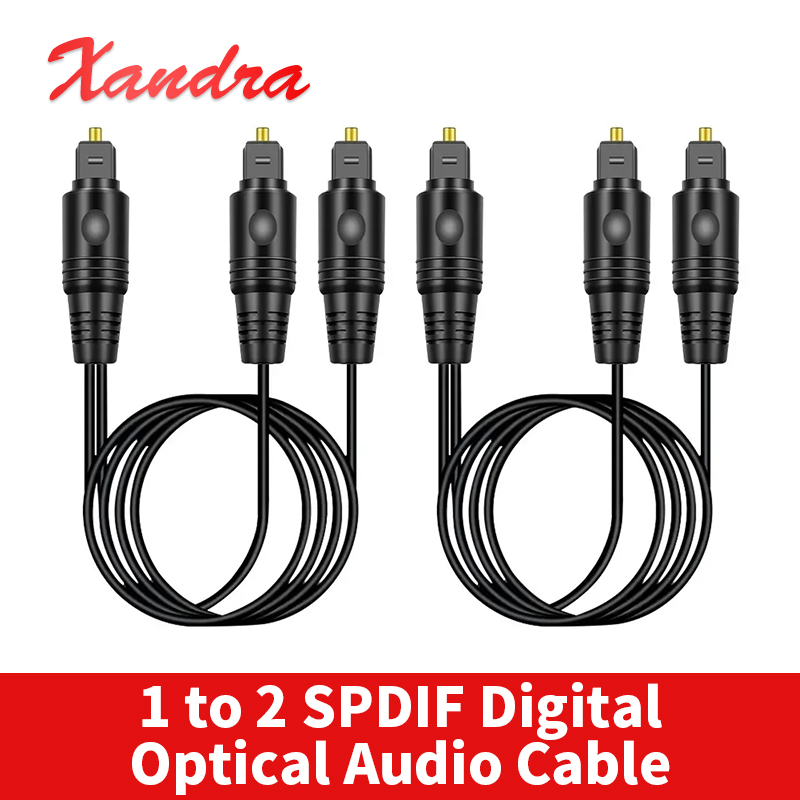 Cable de audio óptico digital  - Optical Audio Cable Toslink Gold Plated reseña y precio