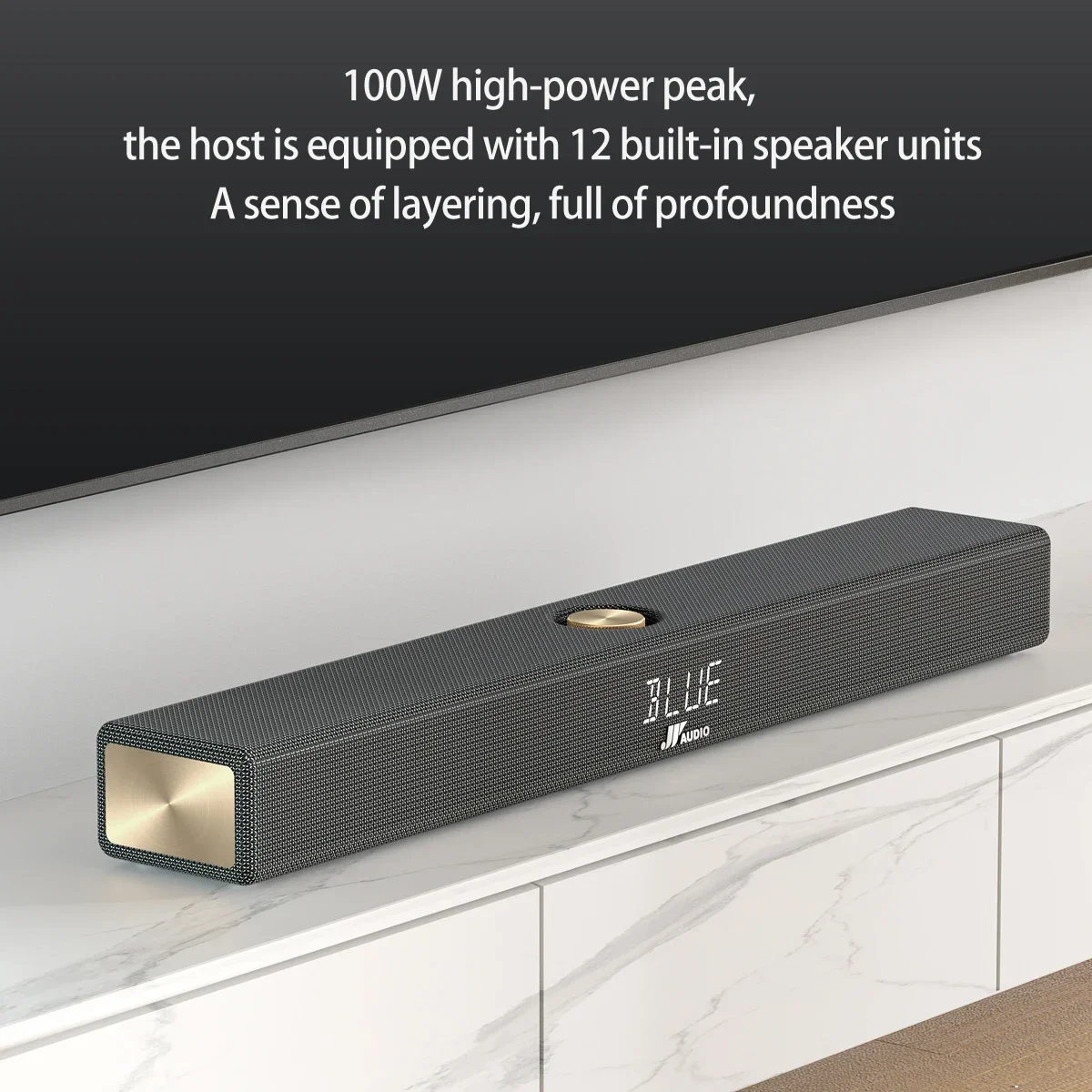 Barra de Sonido 5.1CH para Cin - Soundbar With Wireless Subwoofer 5.1Ch reseña y precio
