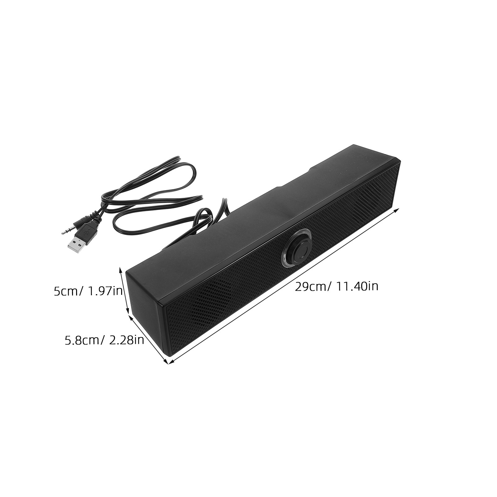 Altavoces para PC, barra de so - Compact Soundbar For Pc Monitor reseña y precio