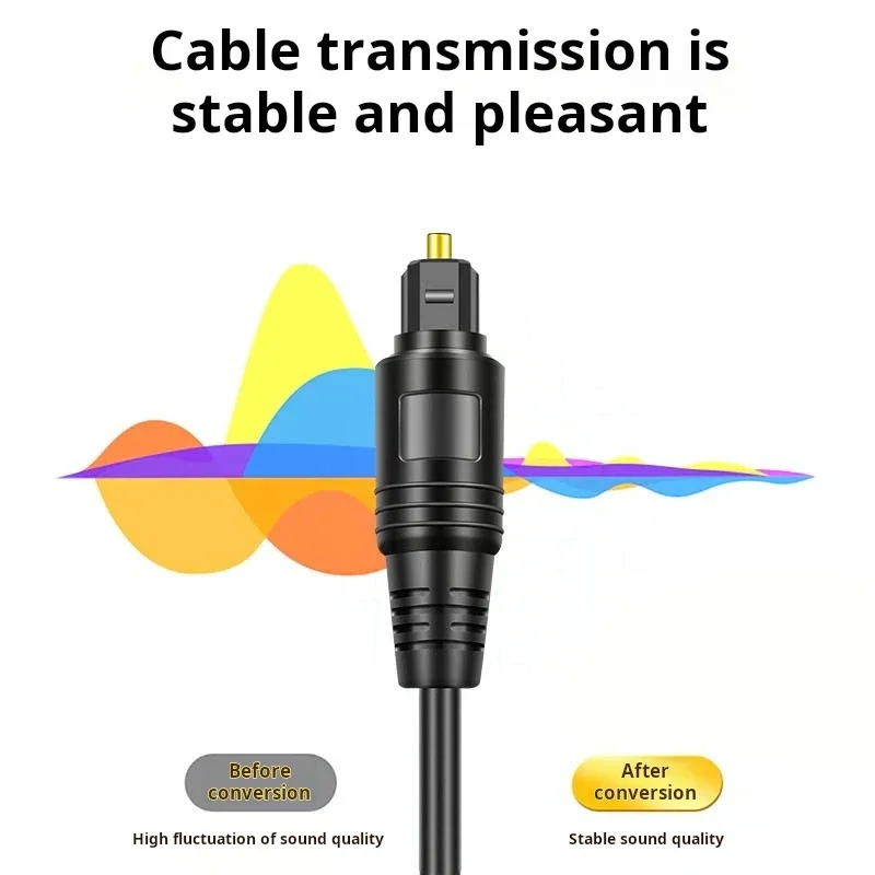 Cable de Audio óptico Digital  - Optical Audio Cable Toslink Gold Plated reseña y precio