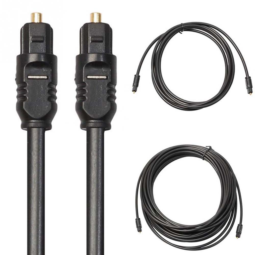 Cable de Audio óptico Digital  - Optical Audio Cable Toslink Gold Plated reseña y precio