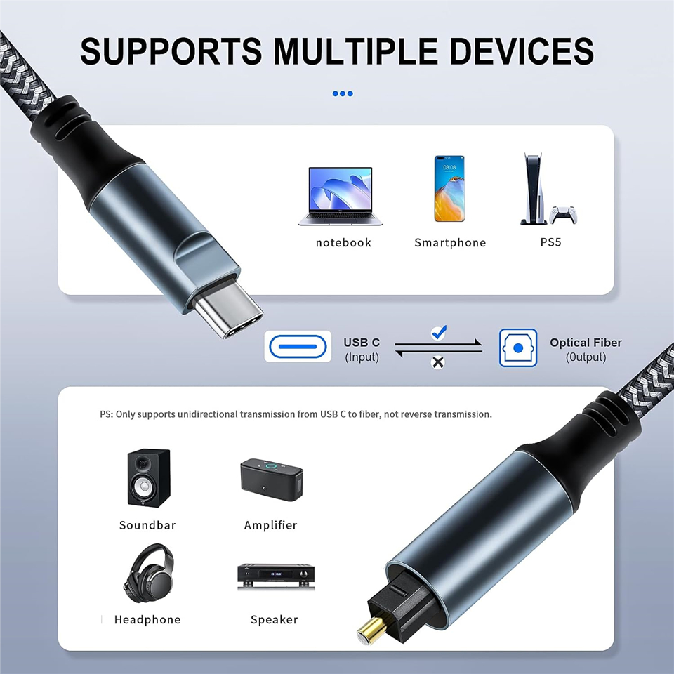 Cable de audio óptico SPDIF To - Optical Audio Cable Toslink Gold Plated reseña y precio
