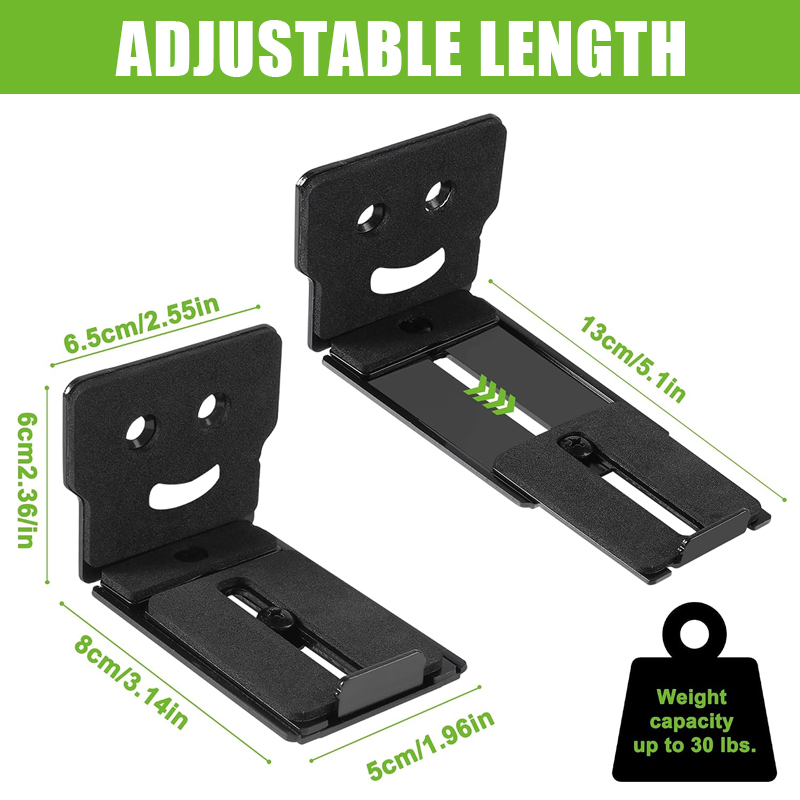 2 soportes universales para mo - Soundbar Wall Mount Bracket Universal reseña y precio