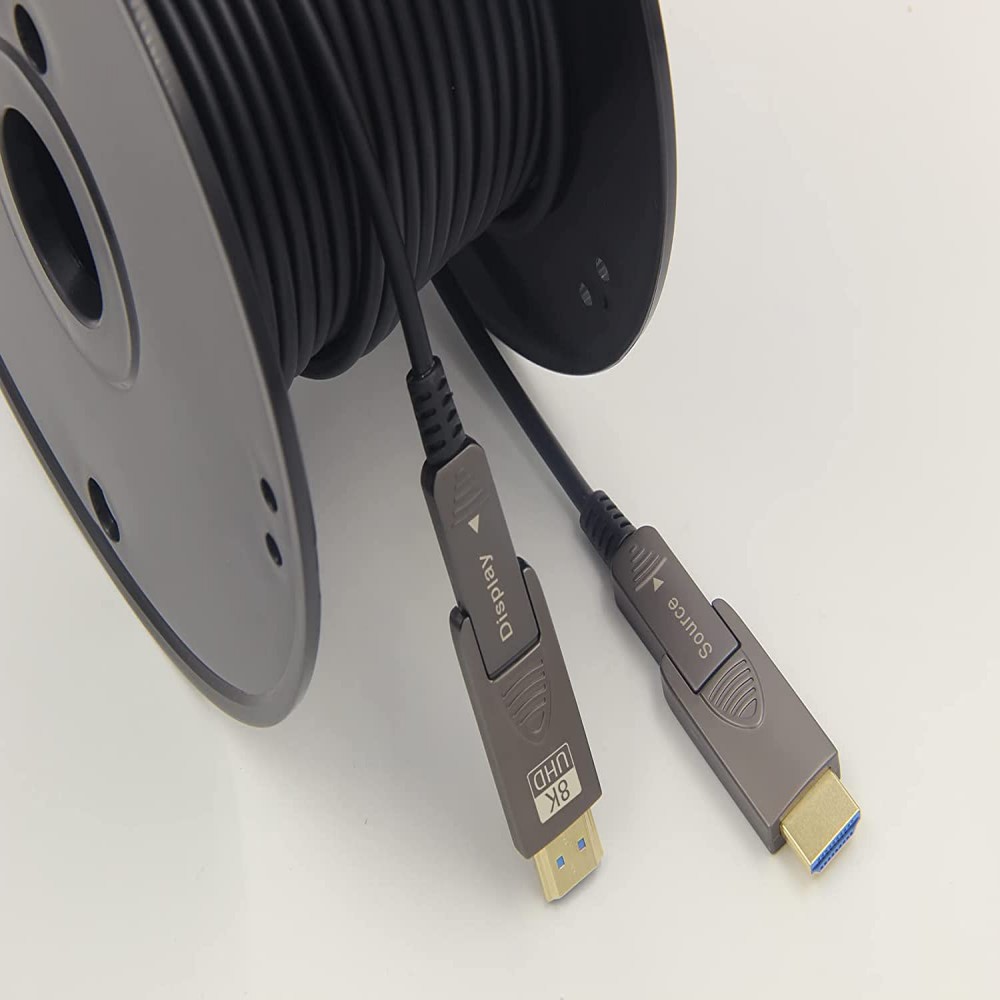 Cable HDMI 2.1 de Fibra Óptica - Hdmi 2.1 Cable 8K 60Hz 48Gbps Earc reseña y precio