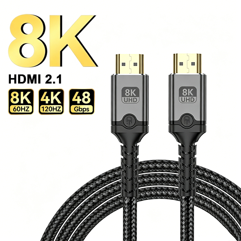 Cable HDMI 2.1 de 8K Macho a M - Hdmi 2.1 Cable 8K 60Hz 48Gbps Earc reseña y precio