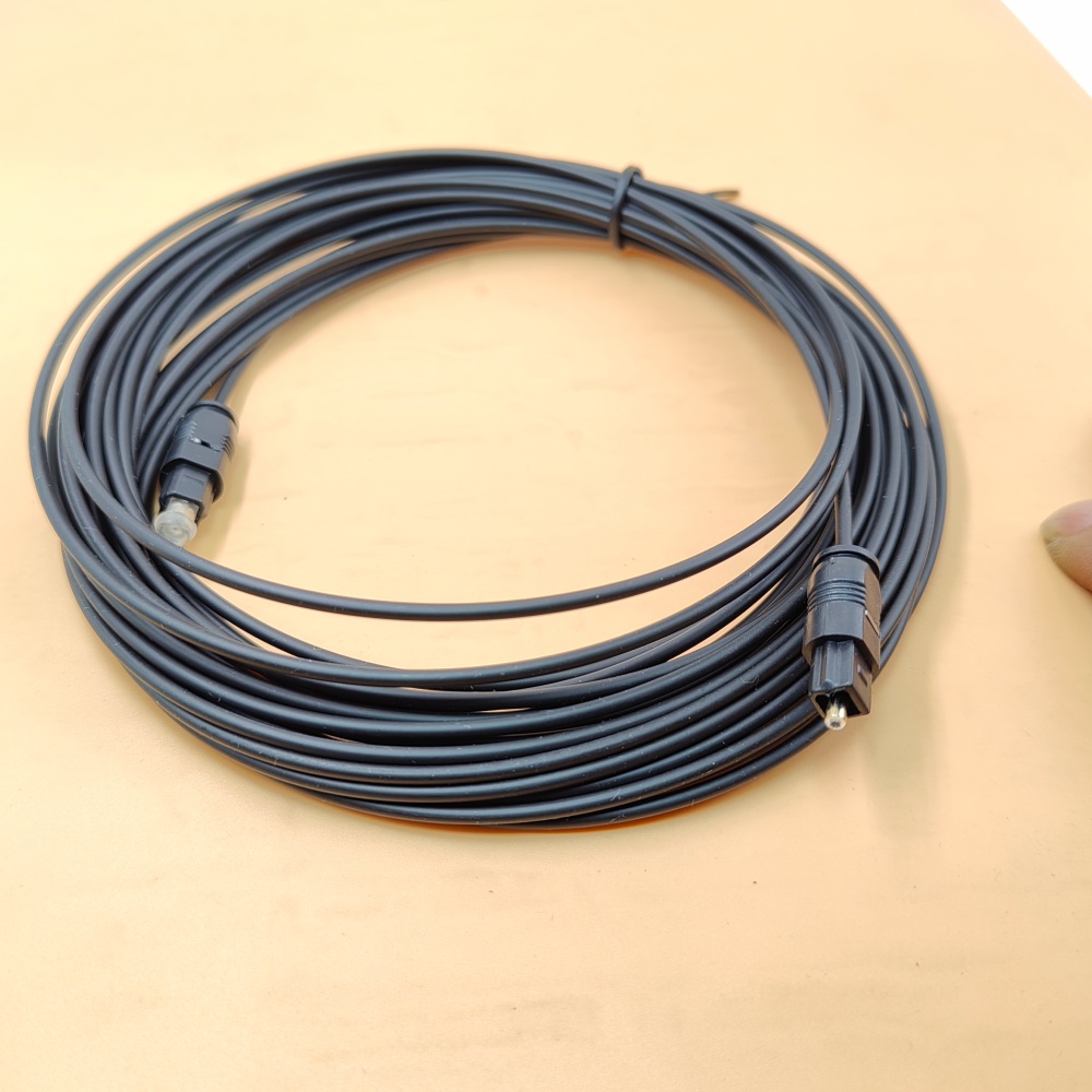 Cable de Fibra Óptica Digital  - Optical Audio Cable Toslink Gold Plated reseña y precio