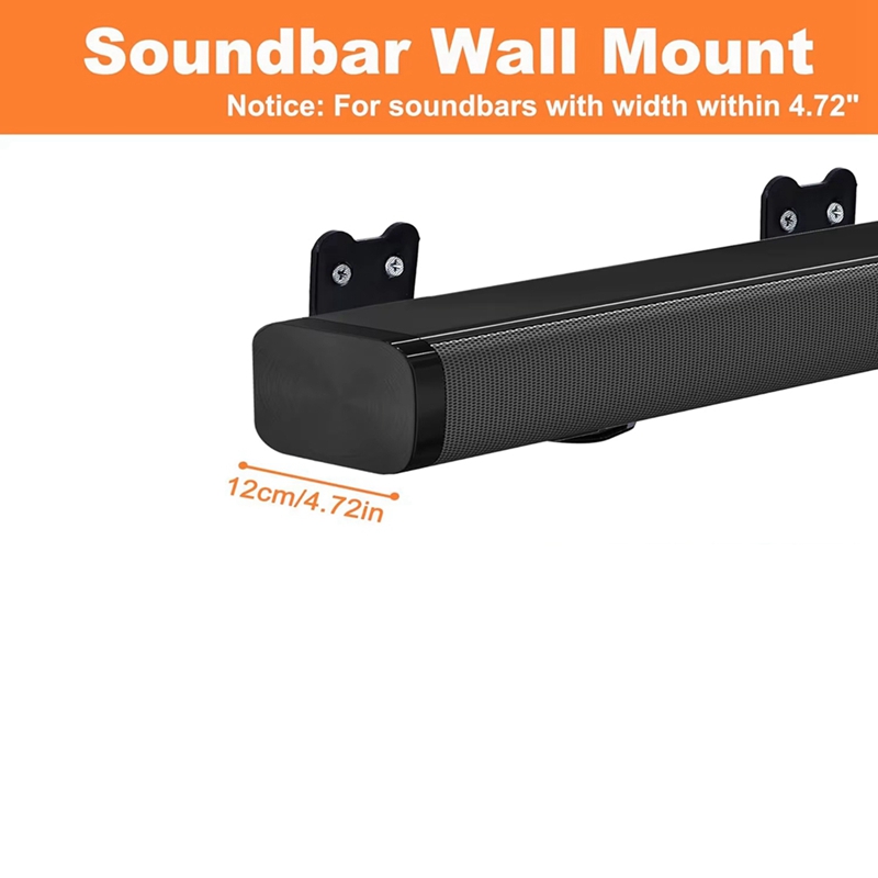 Kit de soporte de montaje en p - Soundbar Wall Mount Bracket Universal reseña y precio