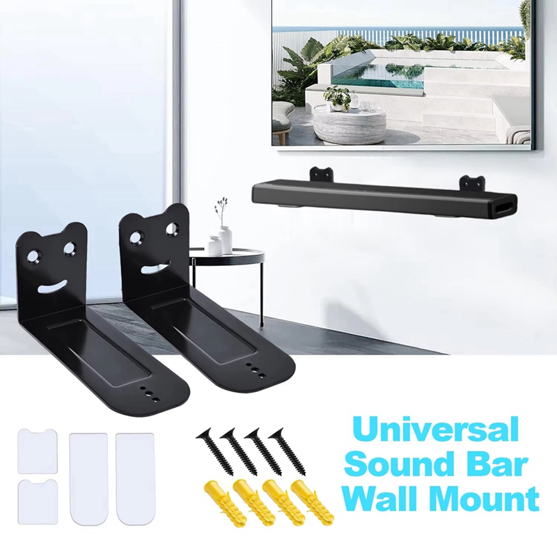 Kit de soporte de montaje en p - Soundbar Wall Mount Bracket Universal reseña y precio