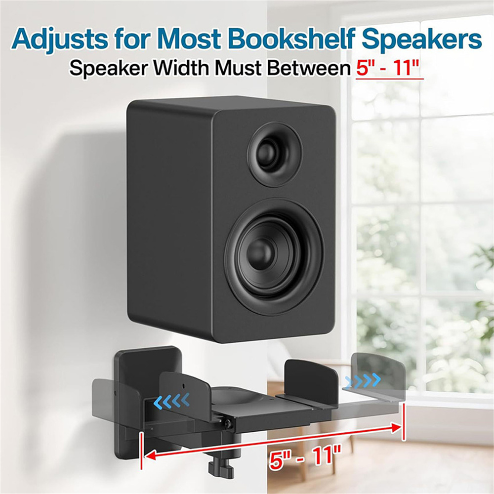 Altavoz de doble abrazadera, m - Speaker Wall Ceiling Mount Bracket reseña y precio