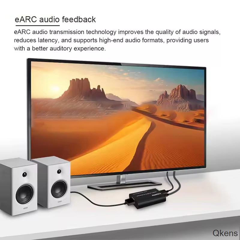 Extractor de Audio EARC, Conve - Dolby Atmos Soundbar Hdmi Earc reseña y precio