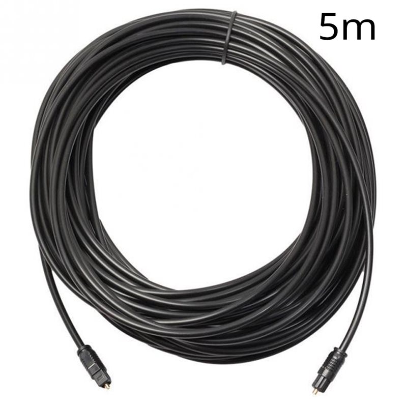 Cable de audio óptico digital  - Optical Audio Cable Toslink Gold Plated reseña y precio