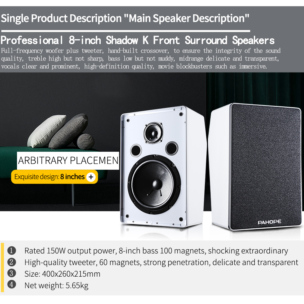 Altavoces de Cine en Casa 7.1, - Home Theater System 7.1 Surround Sound reseña y precio