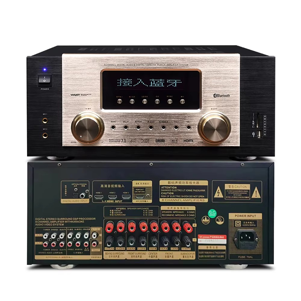 Sistema de Sonido Envolvente 7 - Home Theater System 7.1 Surround Sound reseña y precio