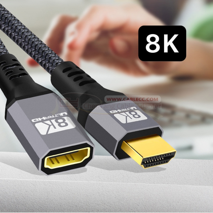Cable de extensión HDMI 2,1, C - Hdmi 2.1 Cable 8K 60Hz 48Gbps Earc reseña y precio