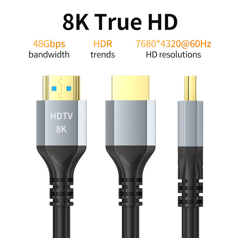 Cable HDMI 8K HDMI 2,1, 8K @ 6 - Hdmi 2.1 Cable 8K 60Hz 48Gbps Earc reseña y precio