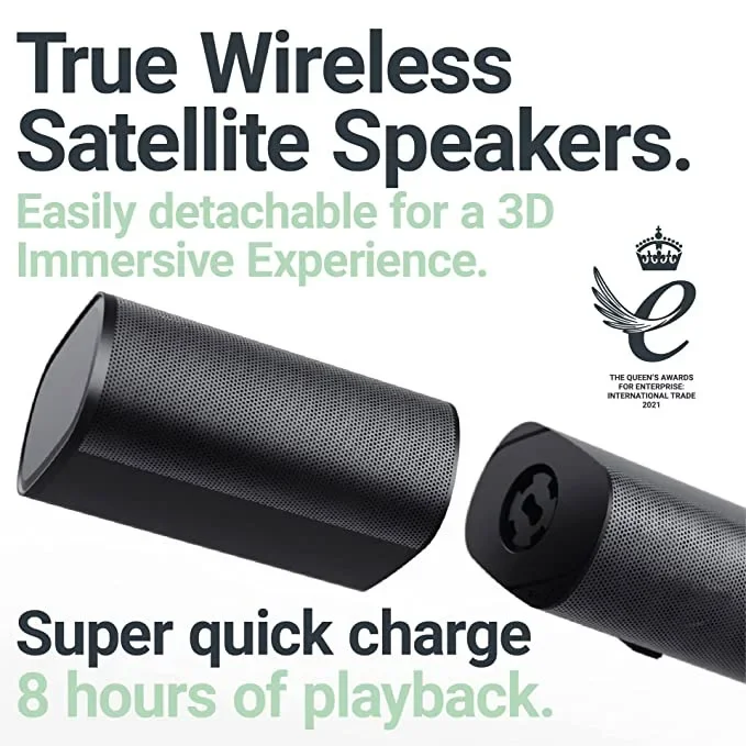 Altavoz inalámbrico 5.1 canale - Soundbar With Wireless Subwoofer 5.1Ch reseña y precio