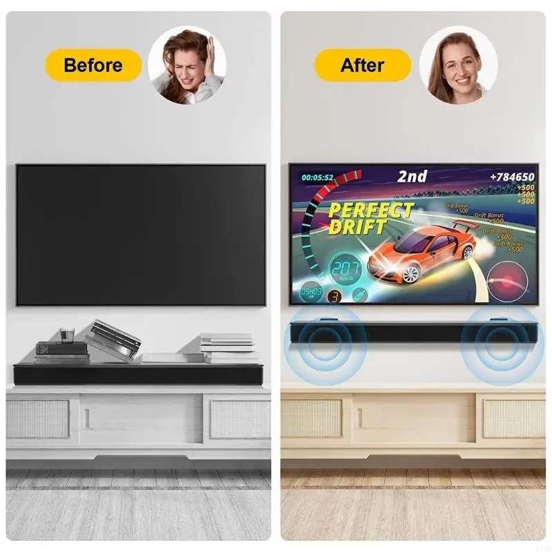 Soporte soporte pared del sopo - Soundbar Wall Mount Bracket Universal reseña y precio